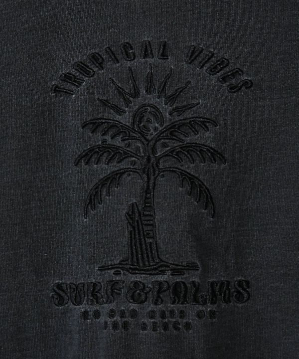 Washed Logo Knit Hoodie - SURF＆Palms
