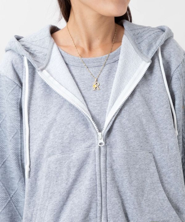 Embroidered Knit Hoodie Dress Set - SURF＆Palms