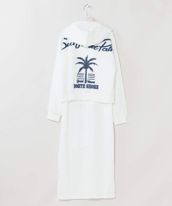 Embroidered Knit Hoodie and Dress Set - SURF＆Palms
