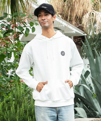 SURF＆Palms Unisex Embroidered Hooded Top