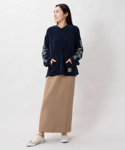 Embroidered Knit Effortless Skirt - SURF＆Palms