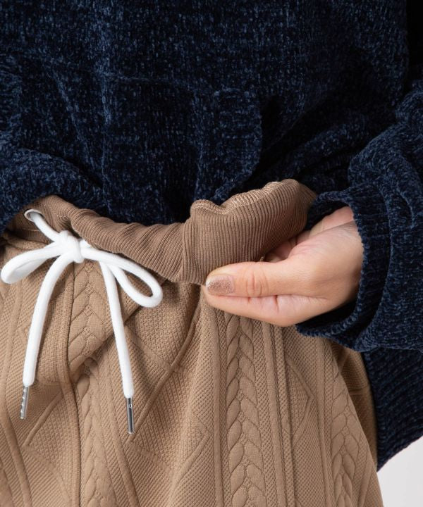 Embroidered Knit Effortless Skirt - SURF＆Palms