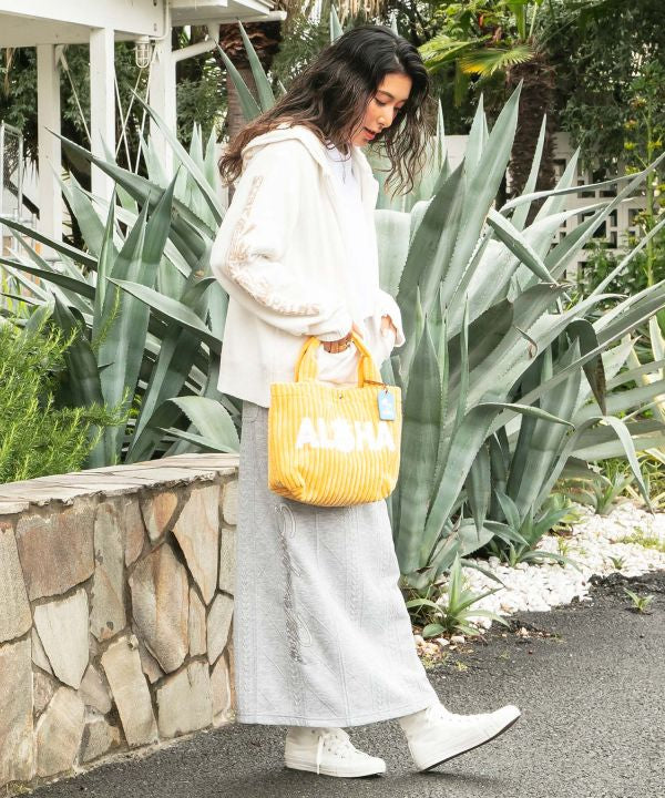 Embroidered Knit Effortless Skirt - SURF＆Palms