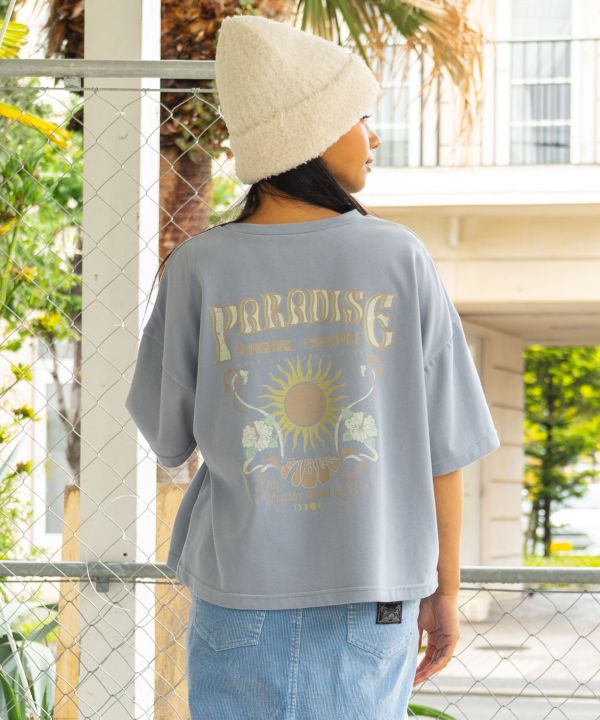 Vintage Hawaiian Sun Hibiscus T-Shirt - SURF＆Palms by Kahiko - Ametsuchi