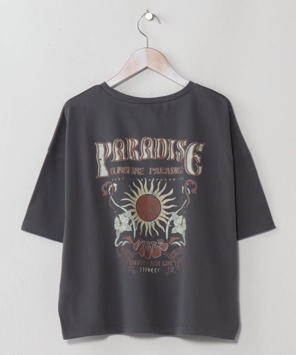 Vintage Hawaiian Sun Hibiscus T-Shirt - SURF＆Palms by Kahiko - Ametsuchi
