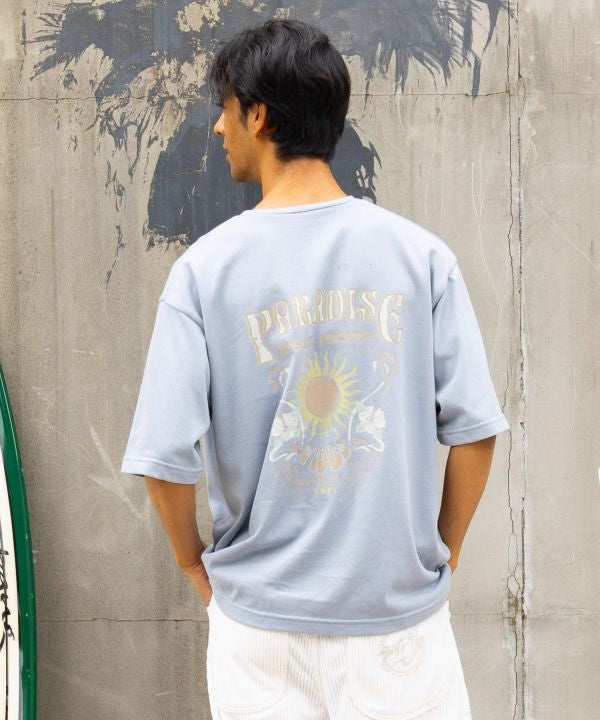 Men's Vintage Hawaiian Sun T-Shirt - SURF＆Palms by Kahiko - Ametsuchi