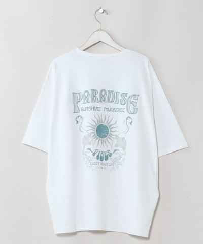Men's Vintage Hawaiian Sun T-Shirt - SURF＆Palms by Kahiko - Ametsuchi
