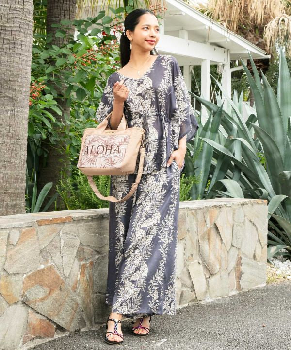 Lei Print UV Protection Rayon Top