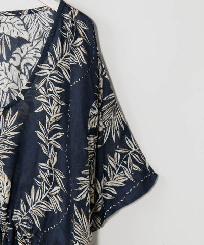 Lei Print UV Protection Rayon Top