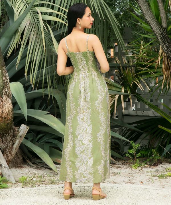 Lei Print Dress Cape Set