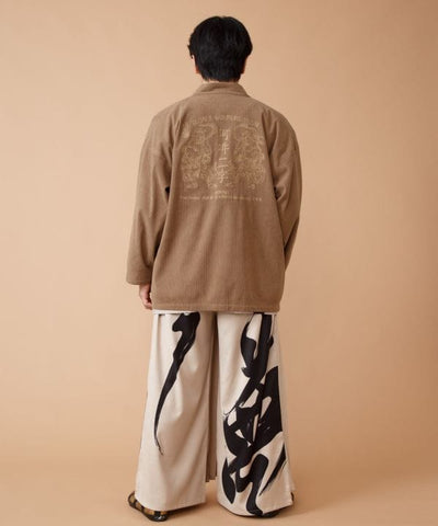 Embroidered Japanese Motif Haori by Kaya - Ametsuchi