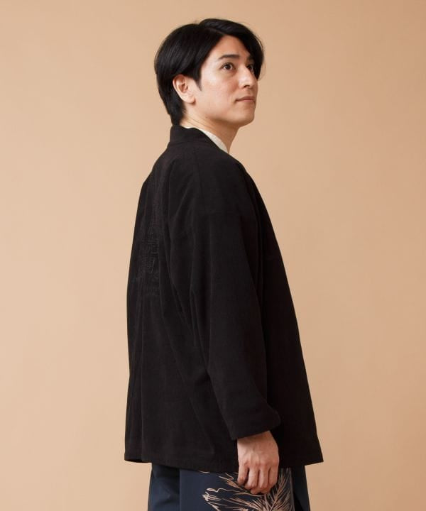 Embroidered Japanese Motif Haori by Kaya - Ametsuchi