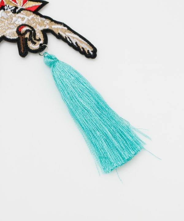 Semamori Embroidered Tassel Necklace