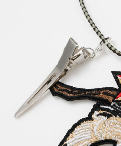 Semamori Embroidered Tassel Necklace