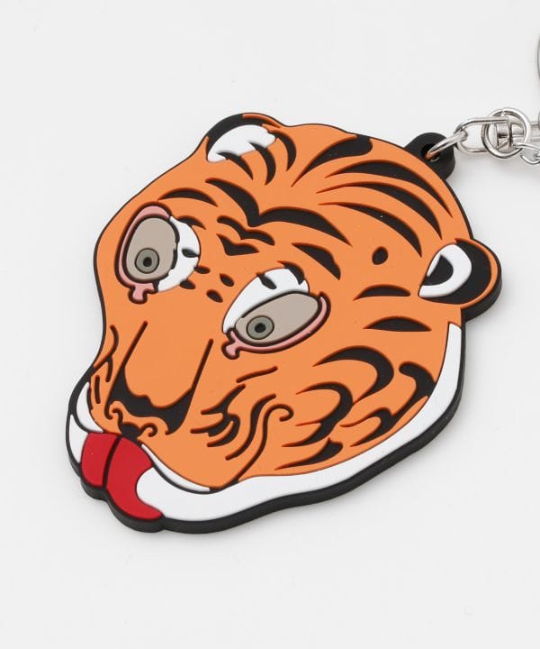 Ukiyoe Rubber Animal Keychain