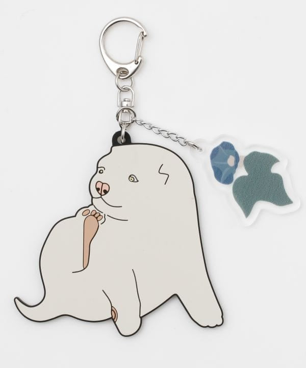 Ukiyoe Rubber Animal Keychain by Kaya - Ametsuchi