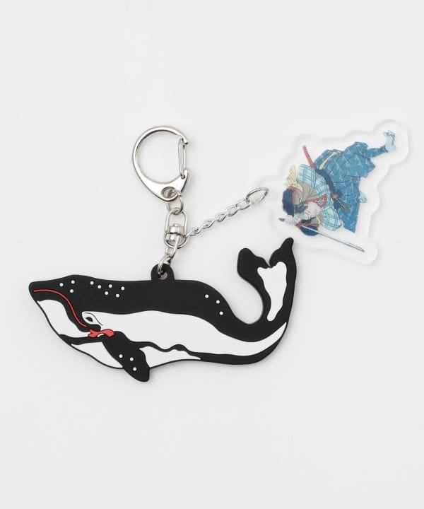 Ukiyoe Rubber Animal Keychain by Kaya - Ametsuchi