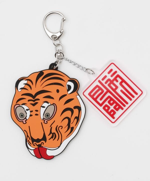 Ukiyoe Rubber Animal Keychain by Kaya - Ametsuchi