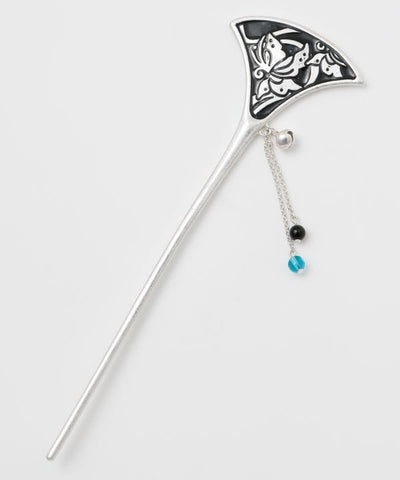 Japanese Zogan Motif Hairpin by Kaya - Ametsuchi
