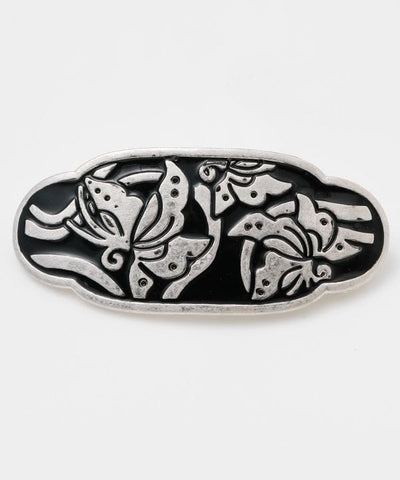 Japanese Zogan Motif Hair Clip by Kaya - Ametsuchi