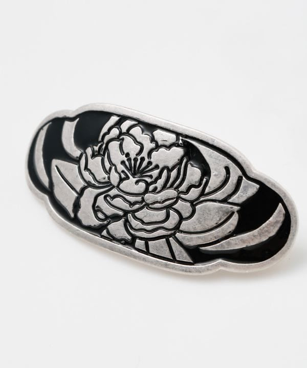Japanese Zogan Motif Hair Clip by Kaya - Ametsuchi