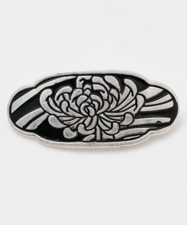Japanese Zogan Motif Hair Clip by Kaya - Ametsuchi
