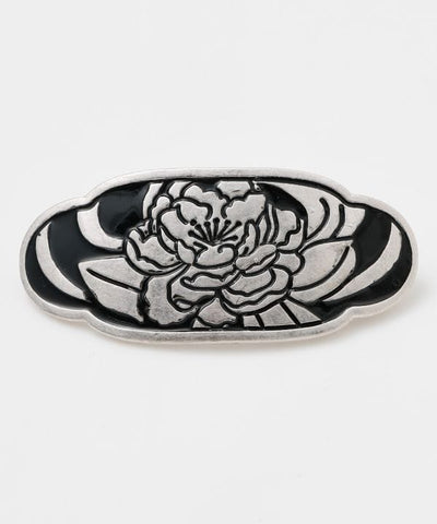 Japanese Zogan Motif Hair Clip by Kaya - Ametsuchi