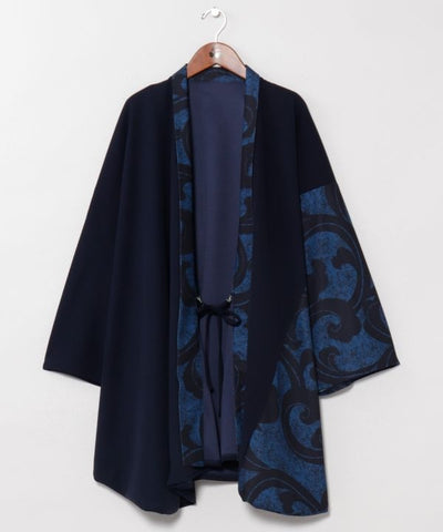 Japanese Motif Haori Jacket by Kaya - Ametsuchi
