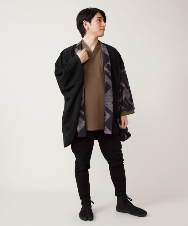 Japanese Motif Haori Jacket by Kaya - Ametsuchi