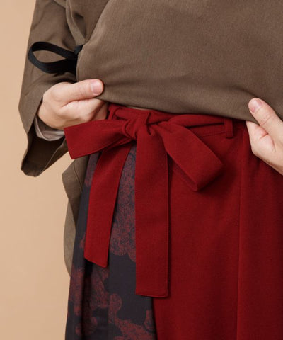 Japanese Traditional Motif Wide Pants by Kaya - Ametsuchi