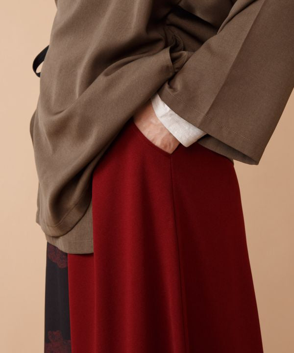Japanese Traditional Motif Wide Pants by Kaya - Ametsuchi
