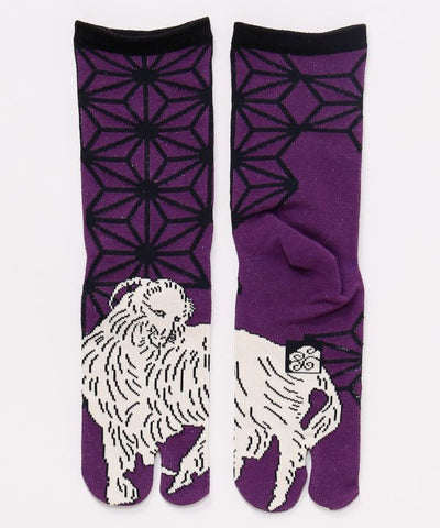 Tabi Socks - Hokusai Sheep - 23-25cm