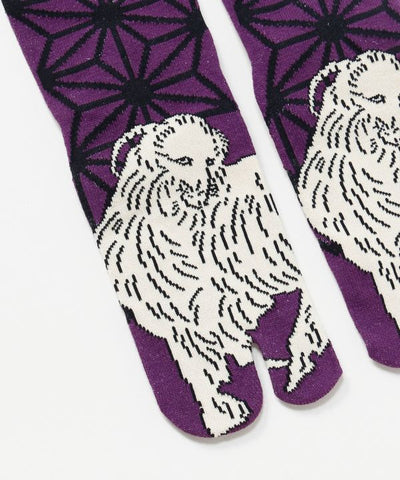 Tabi Socks - Hokusai Sheep - 23-25cm