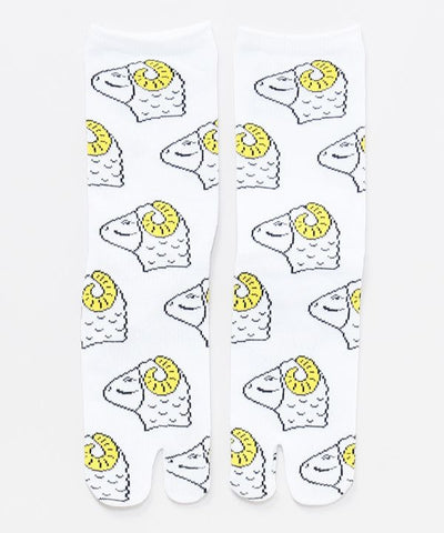 Tabi Socks - Sheep Motif  - 23-25cm