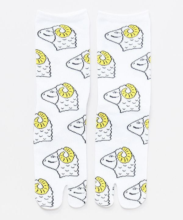 Tabi Socks - Sheep Motif  - 23-25cm