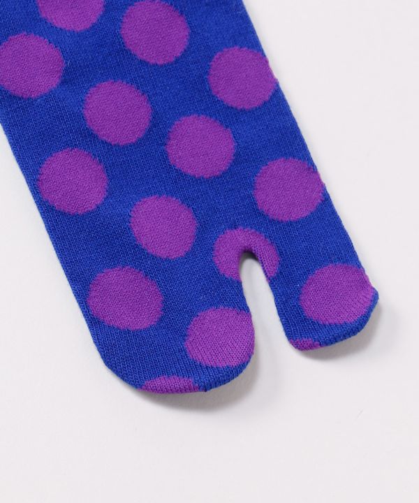 Tabi Socks - 超大吉 - Super Great Fortune Dot - 23-25cm