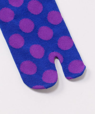 Tabi Socks - 超大吉 - Super Great Fortune Dot - 23-25cm