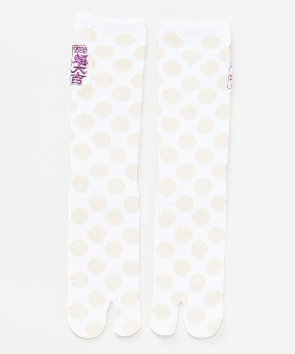 Tabi Socks - 超大吉 - Super Great Fortune Dot - 25-28cm