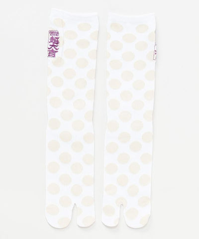 Tabi Socks - 超大吉 - Super Great Fortune Dot - 25-28cm