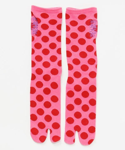 Tabi Socks - 超大吉 - Super Great Fortune Dot - 25-28cm