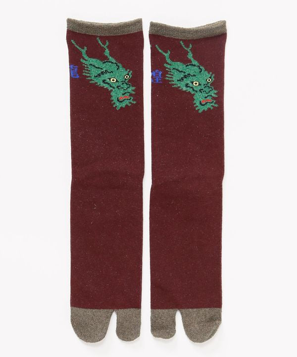 Tabi Socks - Ukiyoe Animal - 23-25cm