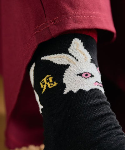 Tabi Socks - Ukiyoe Animal - 25-28cm