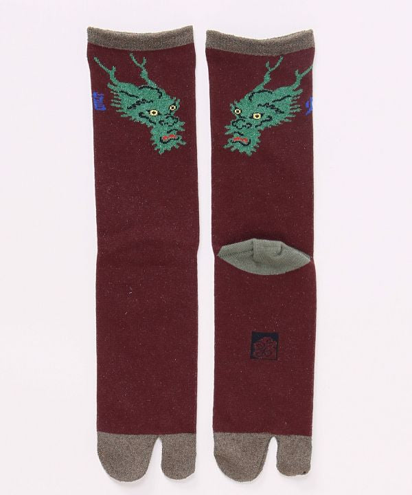 Tabi Socks - Ukiyoe Animal - 25-28cm