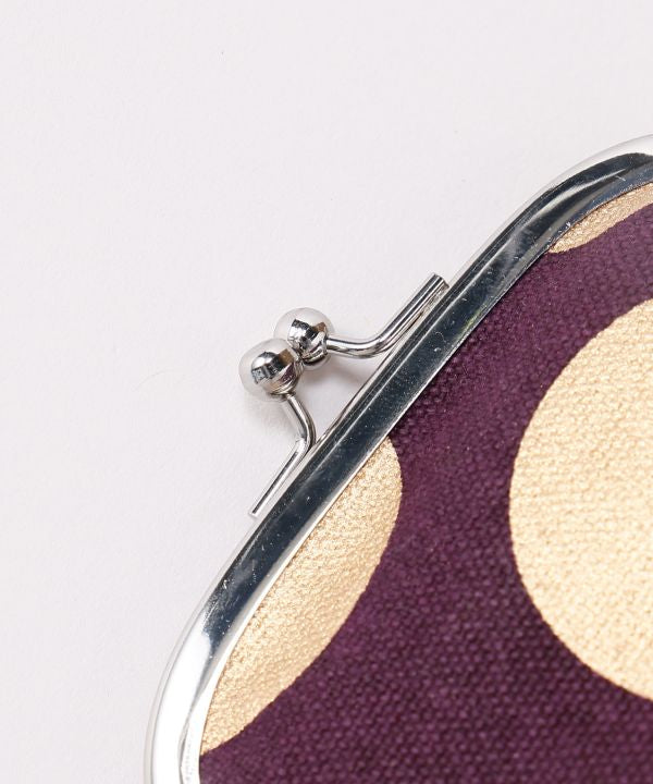Retro Foil Dot Drawstring Coin Purse by Kaya - Ametsuchi