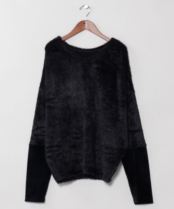 Shaggy Two Way Neck Top