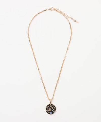 Sun Moonstone Pendant Necklace by AMINA - Ametsuchi