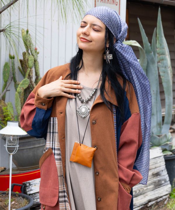 Leather Multipurpose Charm Pouch