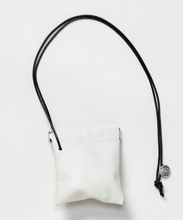 Leather Multipurpose Charm Pouch by AMINA - Ametsuchi