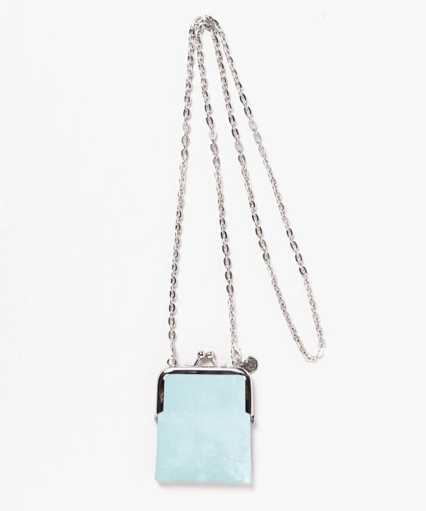 Leather Clasp Shoulder Pouch