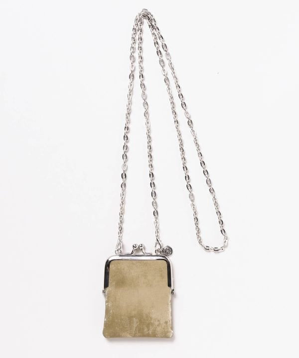 Leather Clasp Shoulder Pouch